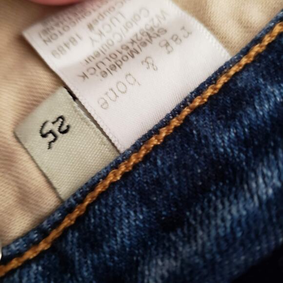 rag & bone Painted Dre Capri Skinny Jeans - 25 - Picture 6 of 6